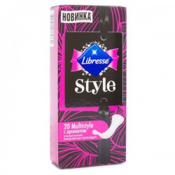 Прокладки женские ежедневные, Libresse (Либресс) 20 шт Стайл мультистайл део ультратонкие с ароматом